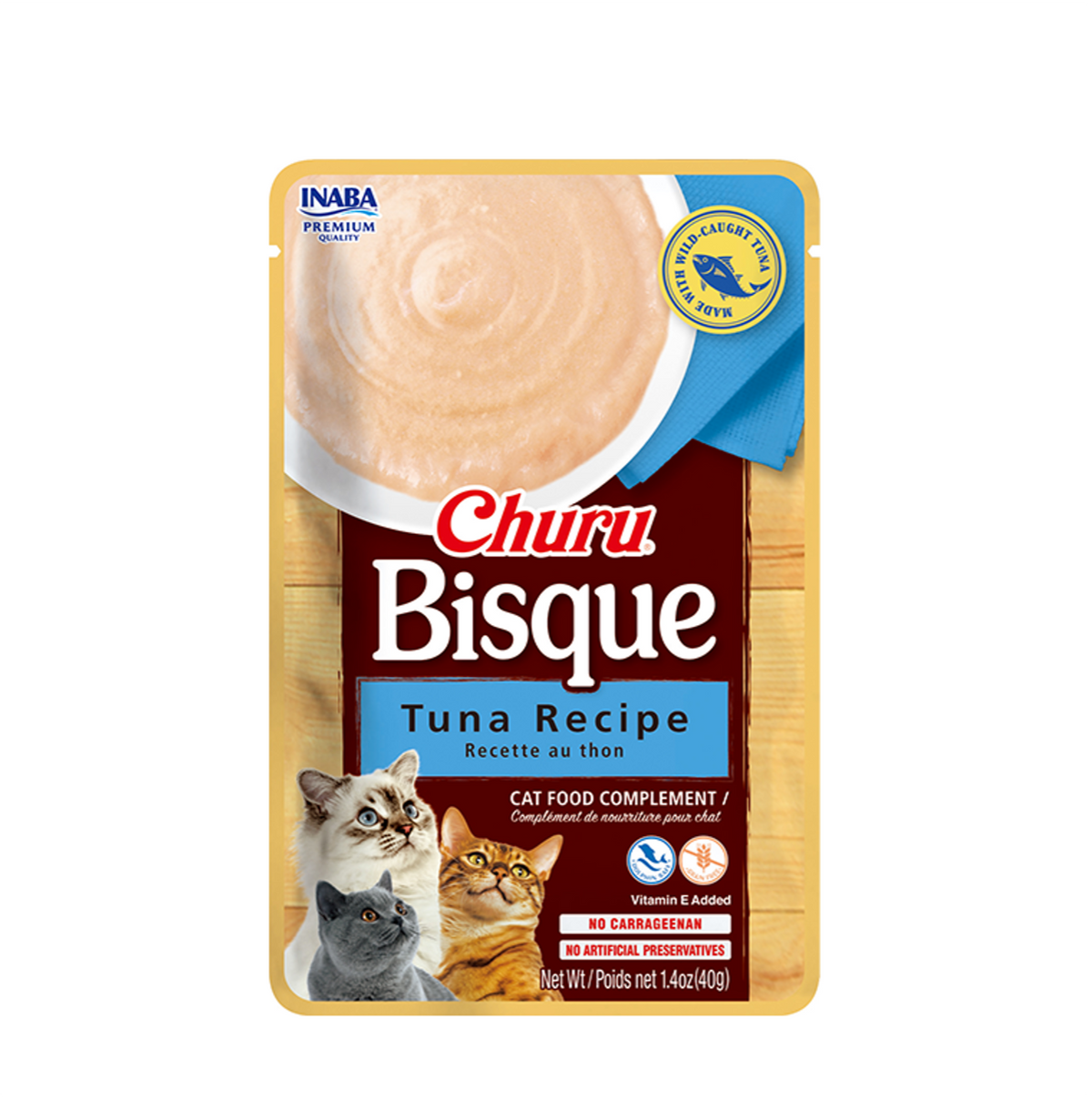 Churu Cat Bisque Tuna Recipe - Alimento Húmedo para Gatos