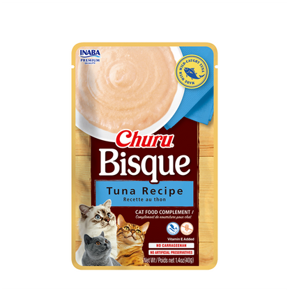 Churu Cat Bisque Tuna Recipe - Alimento Húmedo para Gatos