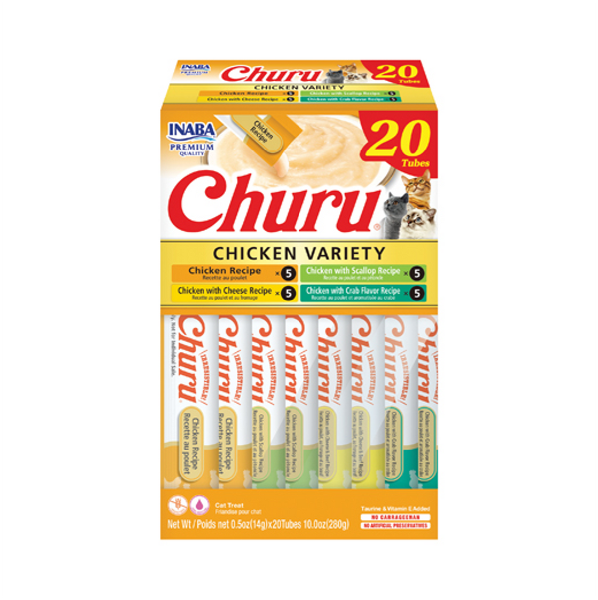 Churu Cat Chicken Variety Box - Snacks para Gatos