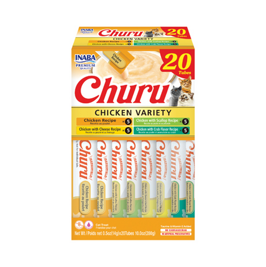 Churu Cat Chicken Variety Box - Snacks para Gatos