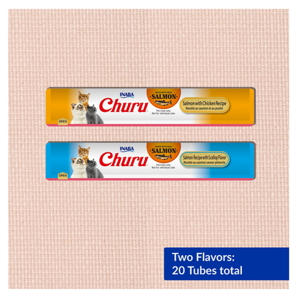 Churu Cat Scallop and Chicken Variety - Snacks para Gatos