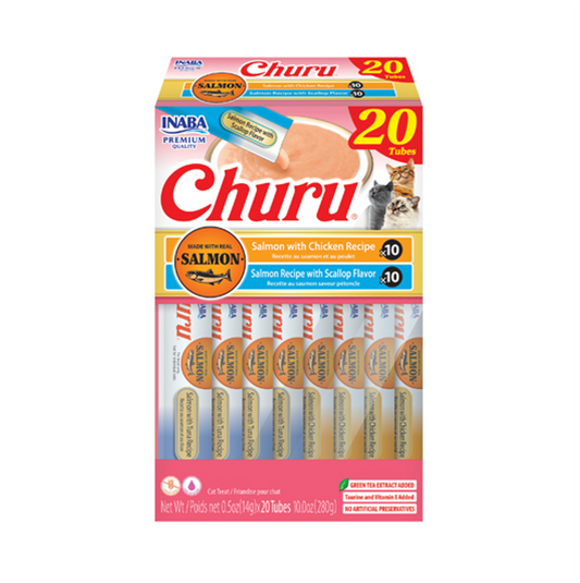 Churu Cat Scallop and Chicken Variety - Snacks para Gatos