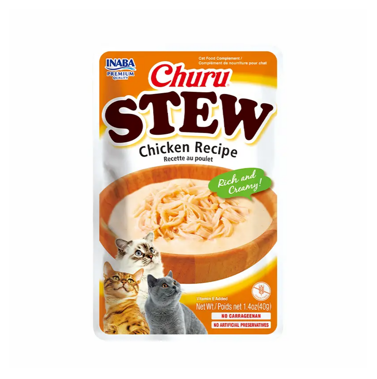 Churu Cat Stew Chicken Recipe - Alimento Húmedo para Gatos