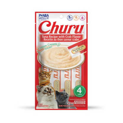 Churu Cat Tuna Recipe with Crab Flavor - Snacks para Gatos