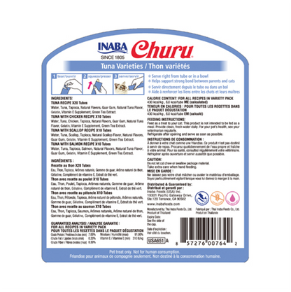 Churu Cat Tuna Variety Bombonera - Snacks para Gatos