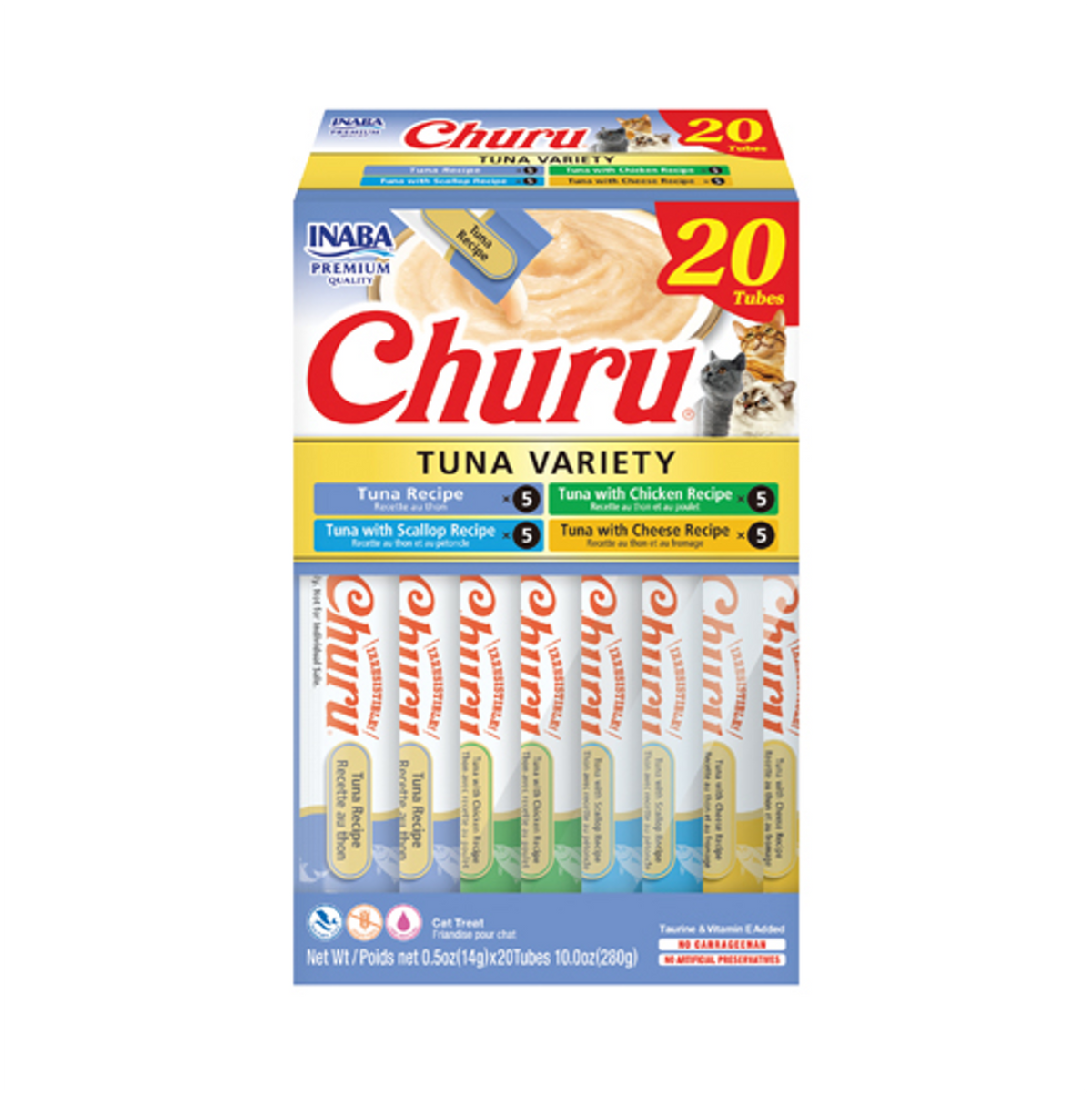 Churu Cat Tuna Variety Box - Snacks para Gatos