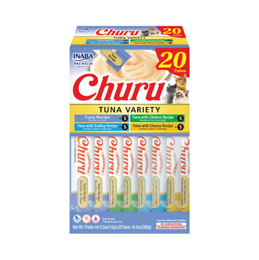 Churu Cat Tuna Variety Box - Snacks para Gatos