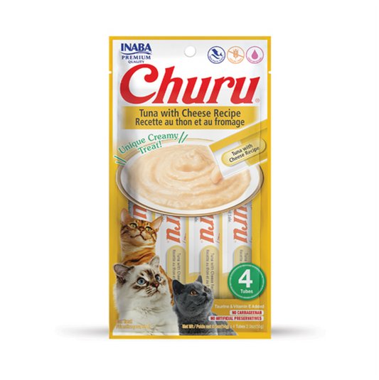 Churu Cat Tuna with Cheese Recipe - Snacks para Gatos