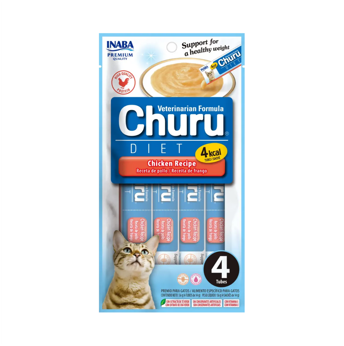 Churu Diet Chicken Recipe - Snacks para Gatos