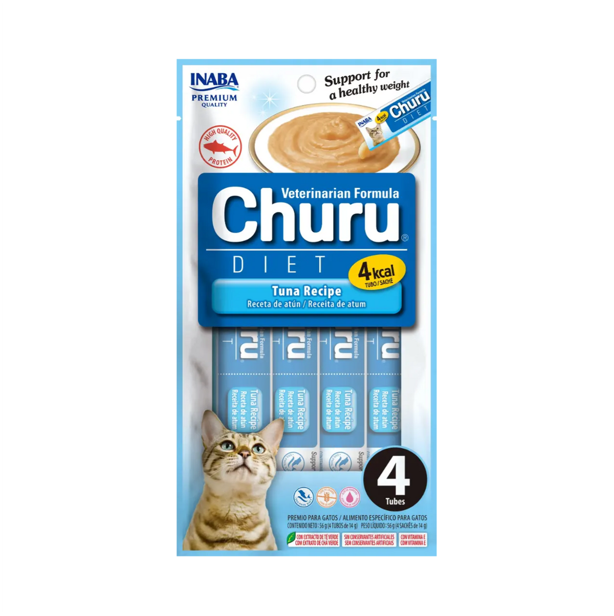 Churu Diet Tuna Recipe - Snacks para Gatos