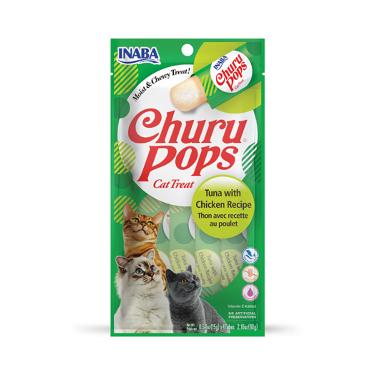 Churu Pops Cat Tuna with Chicken Recipe - Snacks para Gatos