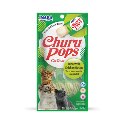Churu Pops Cat Tuna with Chicken Recipe - Snacks para Gatos