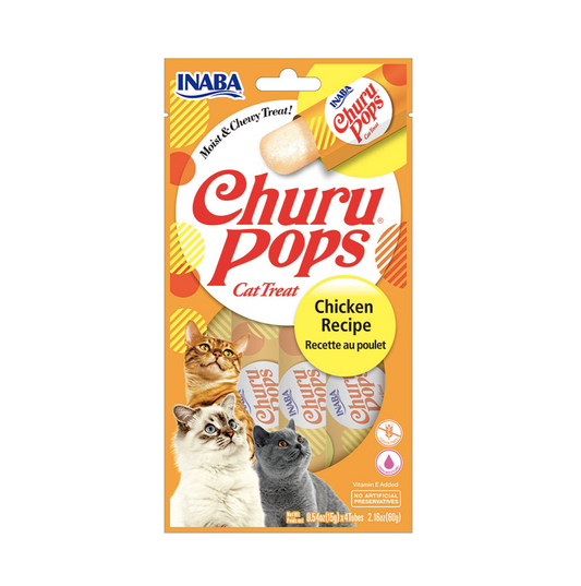 Churu Pops Chicken - Snacks para Gatos