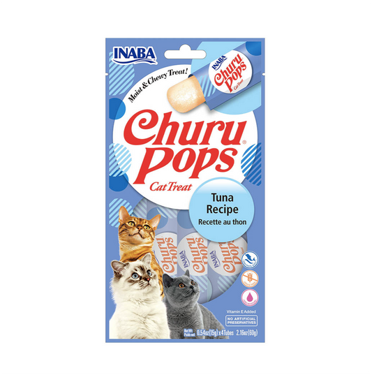 Churu Pops Tuna - Snacks para Gatos
