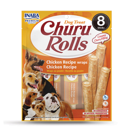 Churu Rolls Chicken - Snacks para Perros