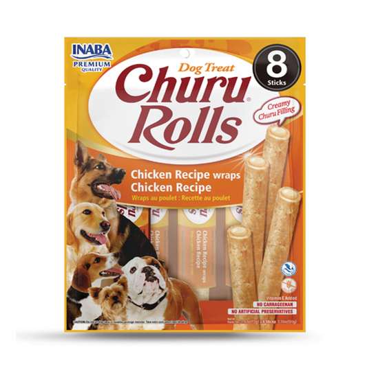 Churu Rolls Chicken - Snacks para Perros