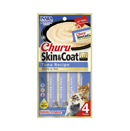 Churu Skin and Coat Tuna Recipe - Snacks para Gatos