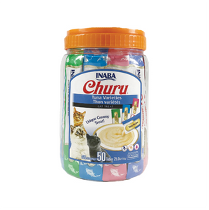 Churu Tuna Variety Bombonera - Snacks Líquidos para Gatos