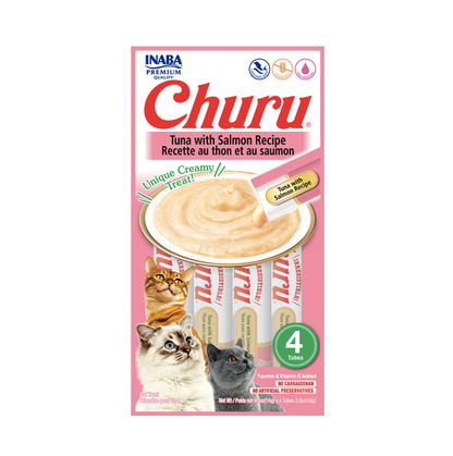 Churu Tuna with Salmon - Snacks para Gatos