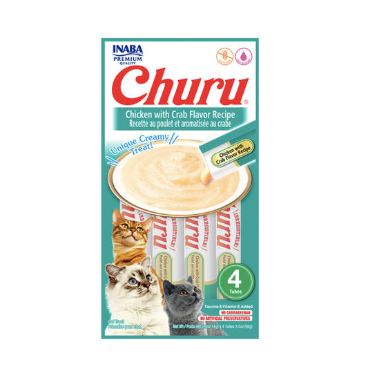 Churu Chicken with Crab - Snacks para Gatos
