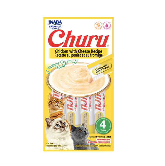 Churu Chicken with Cheese - Snacks para Gatos