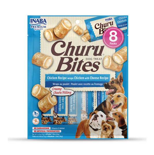 Churu Bites Chicken with Cheese para Perros - Snacks para Perros