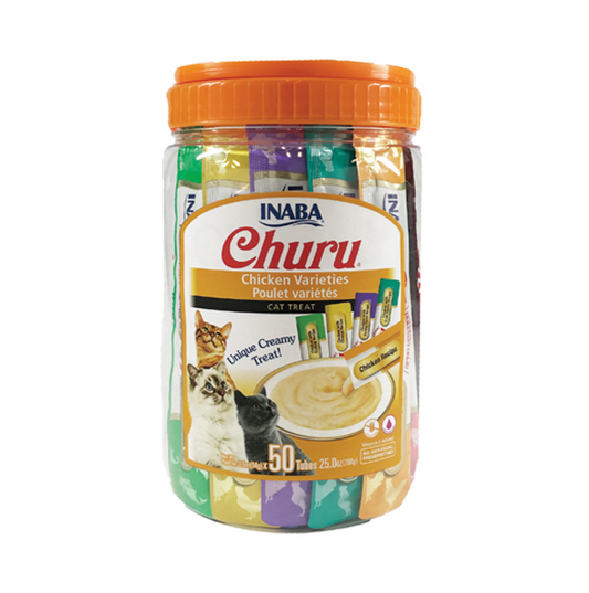 Churu Chicken Variety Bombonera - Snacks para Gatos