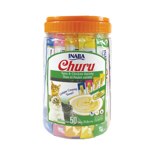 Churu Tuna and Chicken Variety Bombonera - Snacks para Gatos