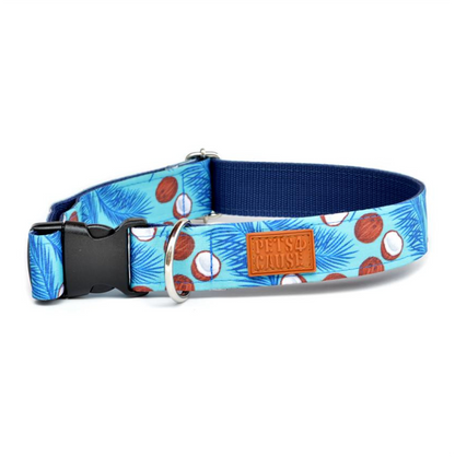 Collar Sport Cocos Azul - Collares para Perros y Gatos