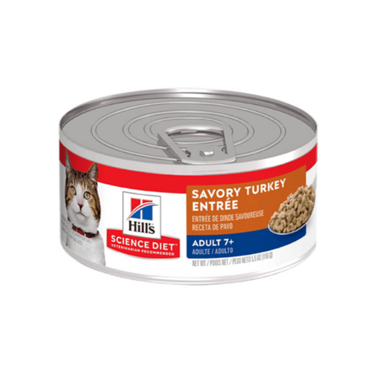Hills Science Diet Adult 7+ Savory Turkey - Alimento Húmedo para Gatos