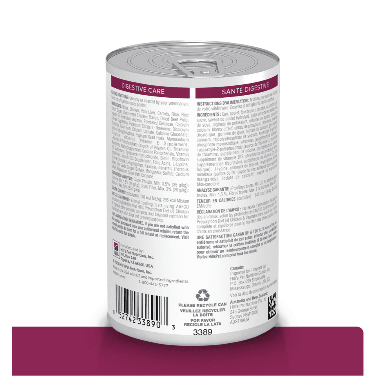 Hills Prescription Diet i/d Pollo y Vegetales - Alimento para Perros