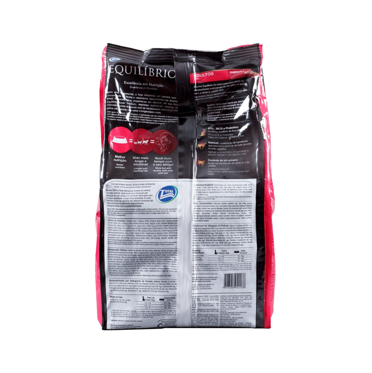 Equilíbrio Gatos Adultos - Alimento para Gatos