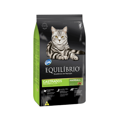 Equilíbrio Gatos Castrados - Alimento para Gatos