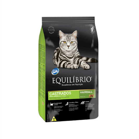 Equilíbrio Gatos Castrados - Alimento para Gatos