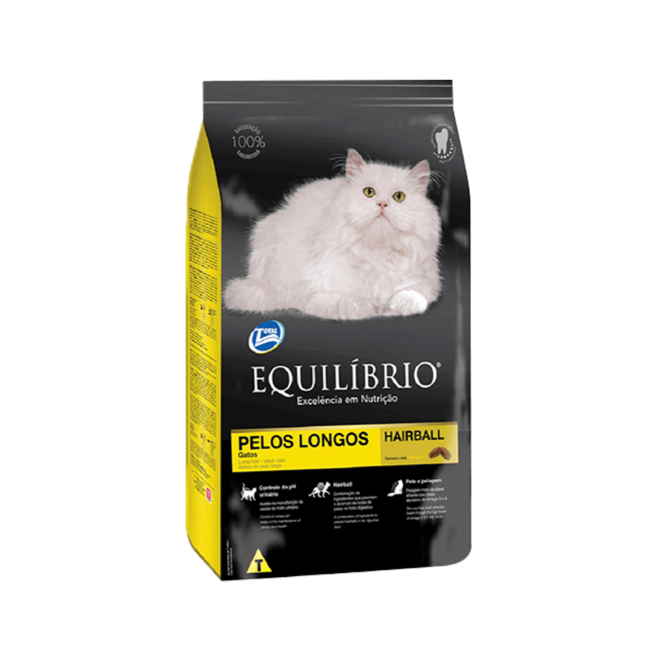 Equilíbrio Gatos Pelo Largo - Alimento para Gatos