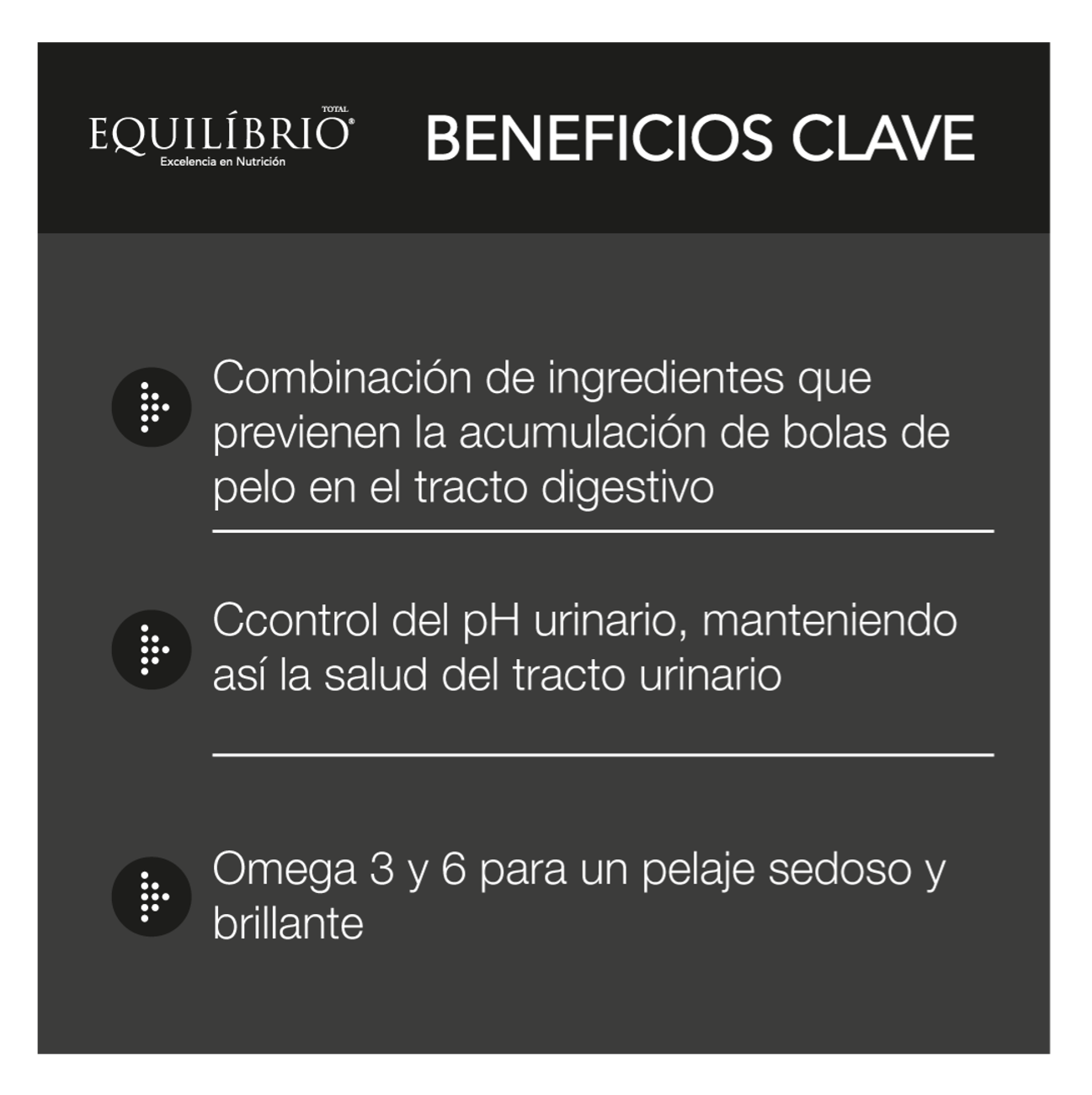 Equilíbrio Gatos Pelo Largo - Alimento para Gatos