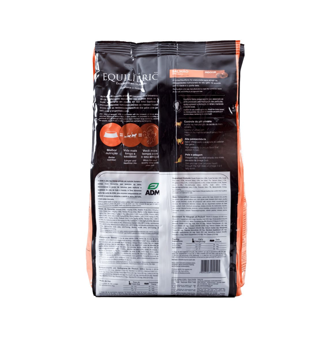 Equilíbrio Gatos Adultos Salmón - Alimento para Gatos