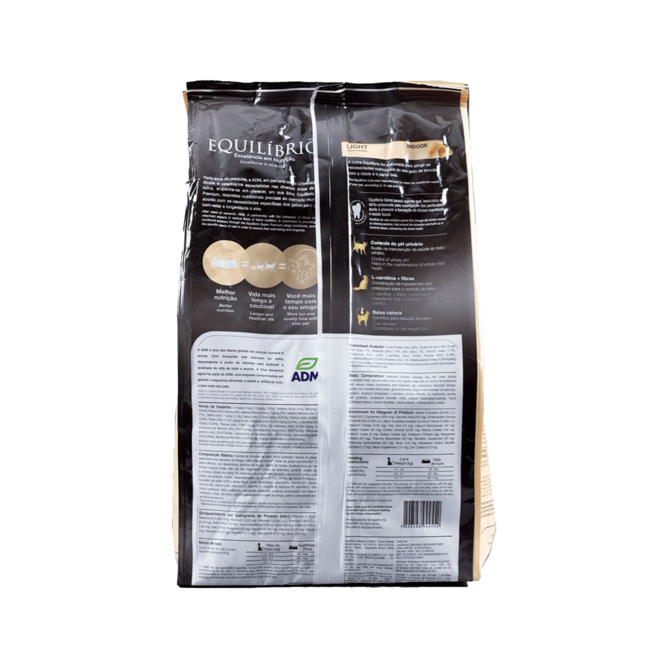 Equilíbrio Gatos Light - Alimento para Gatos