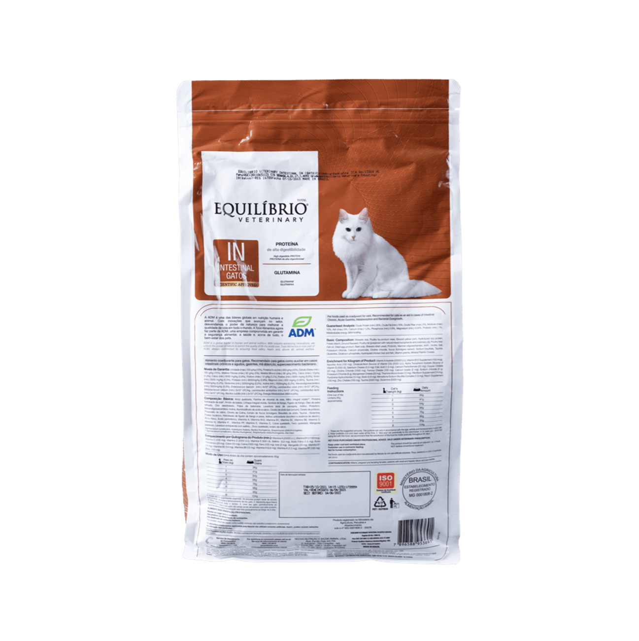 Equilíbrio Veterinary Cat Intestinal - Alimento para Gatos