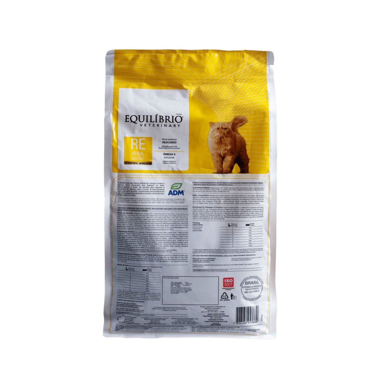 Equilíbrio Veterinary Cat Renal - Alimento para Gatos