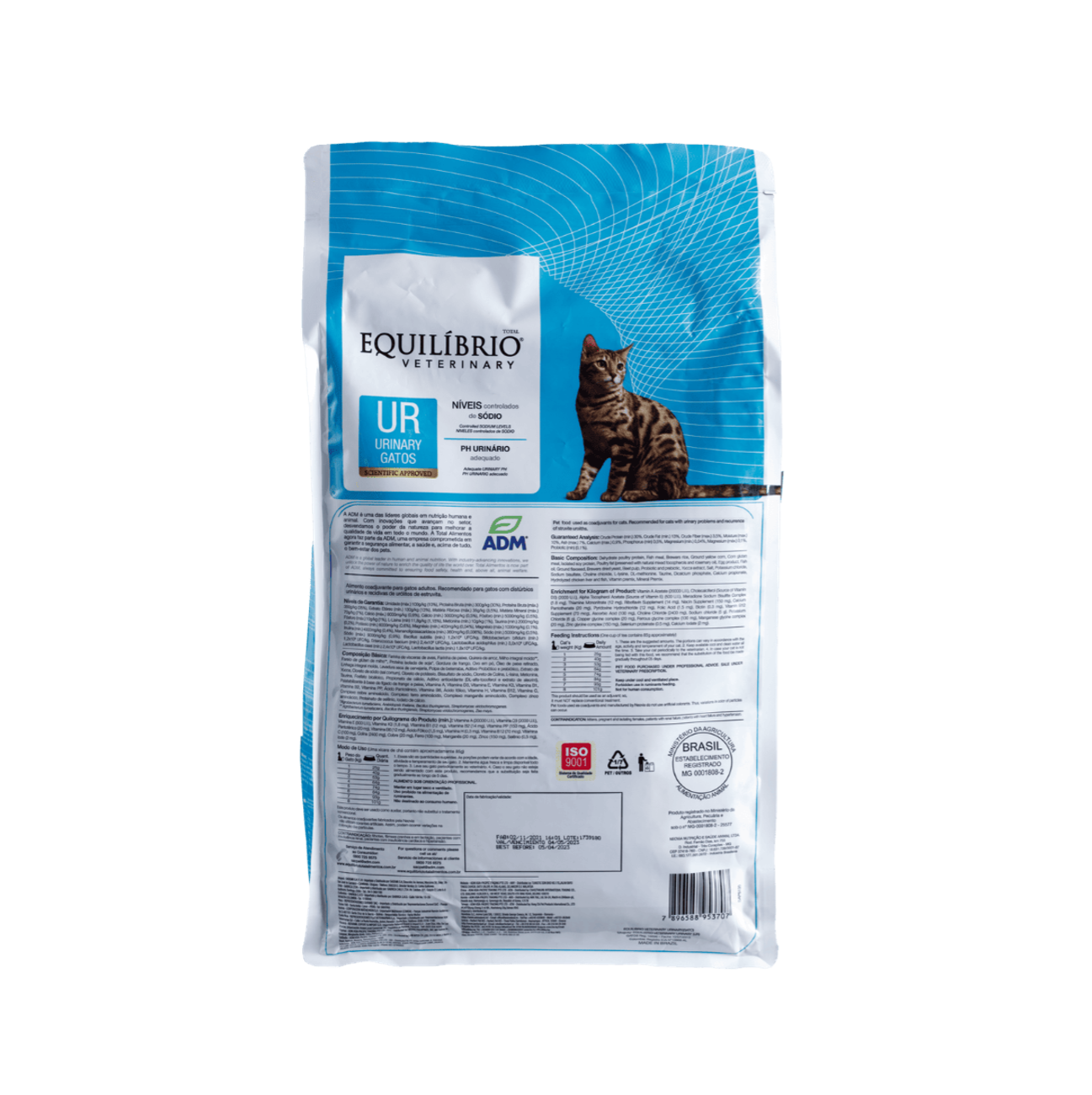 Equilíbrio Veterinary Cat Urinary - Alimento para Gatos