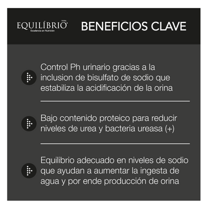 Equilíbrio Veterinary Cat Urinary - Alimento para Gatos