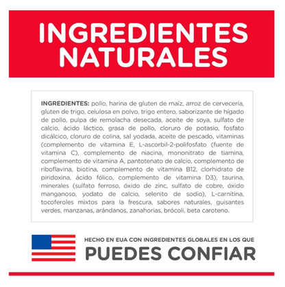 Hills Science Diet Adult Hairball Control Light - Comida para Gatos