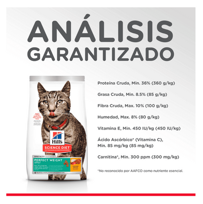 Hills Science Diet Perfect Weight - Alimento para Gatos