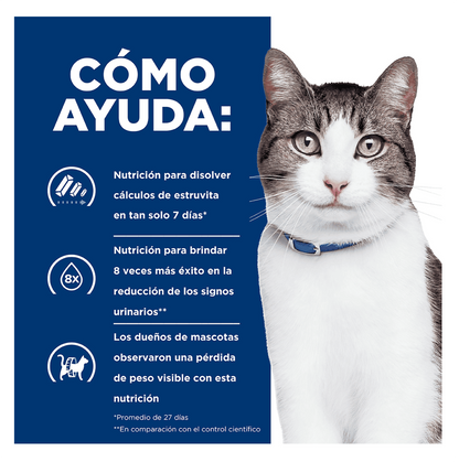 Hill's Prescription Diet Metabolic + Urinary - Alimento para Gatos