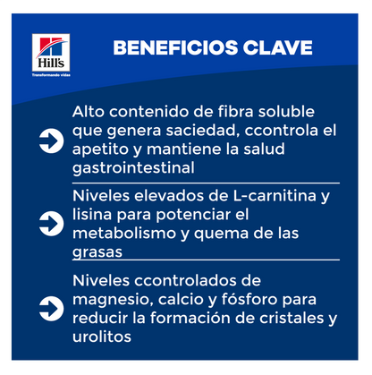 Hill's Prescription Diet Metabolic + Urinary - Alimento para Gatos
