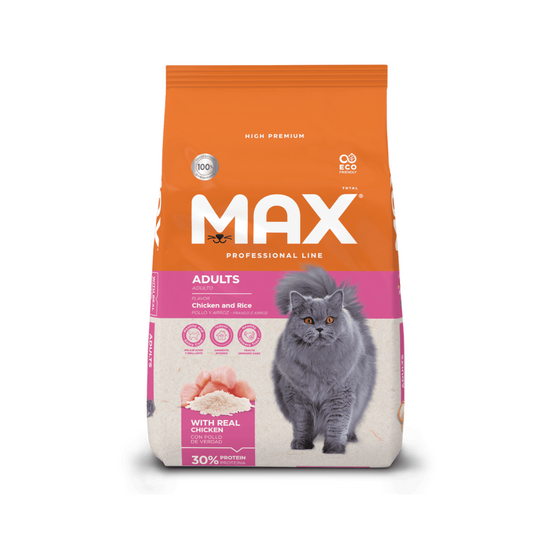 Max Cat Adultos Pollo y Arroz - Alimento para Gatos