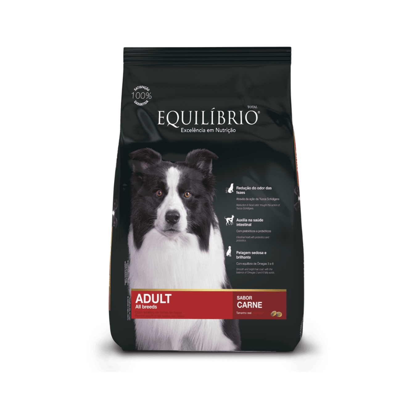 Equilíbrio Adult All Breeds Carne - Alimento para Perros