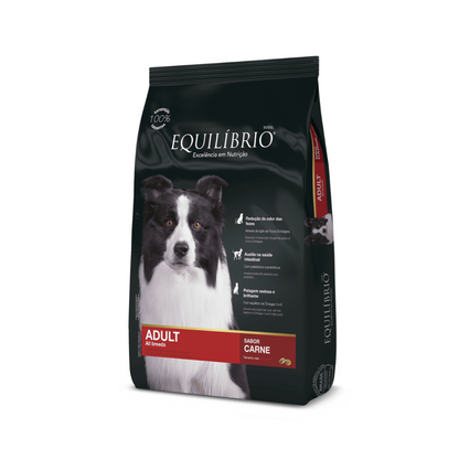 Equilíbrio Adult All Breeds Carne - Alimento para Perros