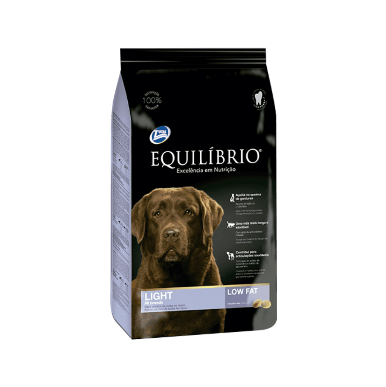 Equilíbrio Adultos Light Razas Grandes - Alimento para Perros